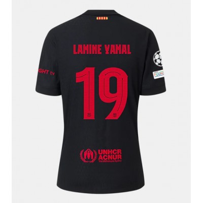 Fotbalové Dres Barcelona Lamine Yamal #19 Venkovní 2024-25 Krátký Rukáv Fotbalové Dres Barcelona Lamine Yamal #19 Venkovní 2024-25 Krátký Rukáv
